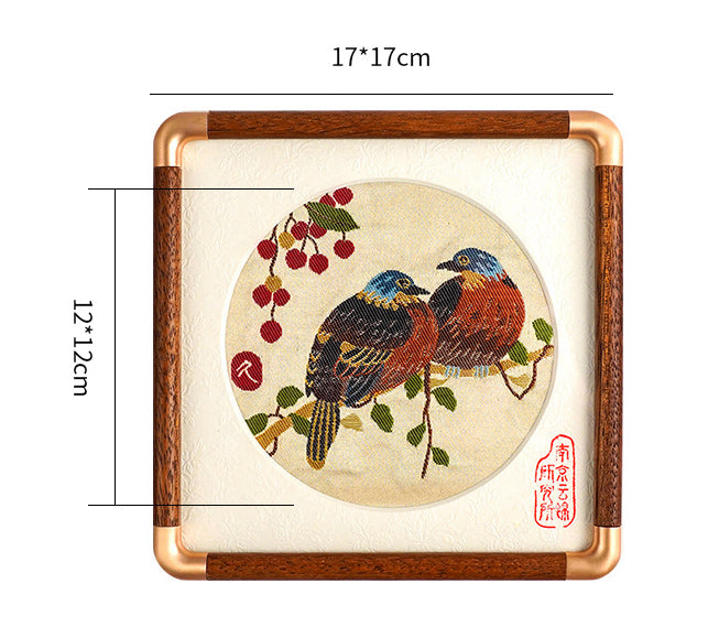 Yunjin Brocade Ornament - Streptopelia