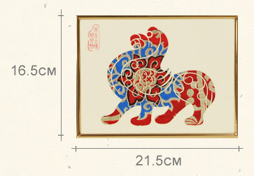 Yunjin Brocade Ornament - Jinling Stone Lion